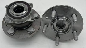 1027170-00-A / RM930884 / The front and rear wheels of the four-wheel drive versions of Tesla Model S and Model X. 