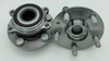 HUB874T-1 / RM930985 / The front and rear wheels of XPeng P7's four - wheel - drive system.