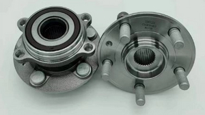 HUB874T-1 / RM930985 / The front and rear wheels of XPeng P7's four - wheel - drive system.